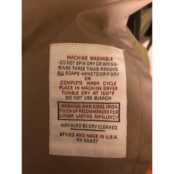 James River Traders long Coat with wool liner - Picture 8 of 10